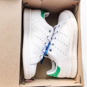NEW! Adidas Kids Stan Smith Shoes Sneakers 11k